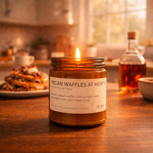 Pecan Waffles at Mom’s